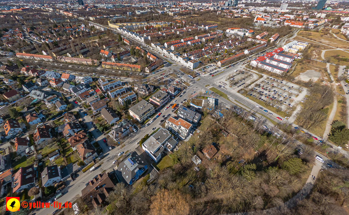 20.02.2023 - der Hachinger Bach und das Michaelibad in Neuperlach